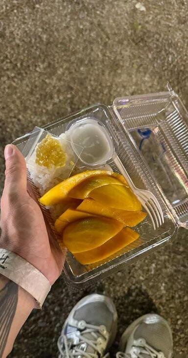 Mango rice in Thailandia