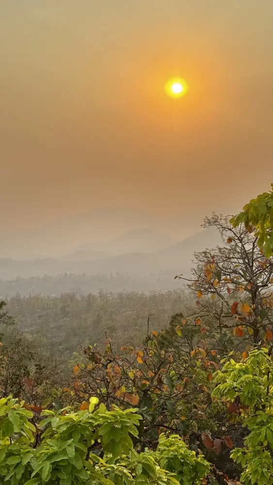 Tramonto al canyon di Pai