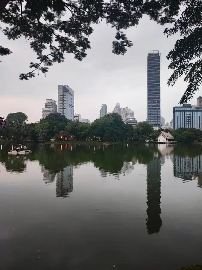 vista su Lumpini Park Bangkok