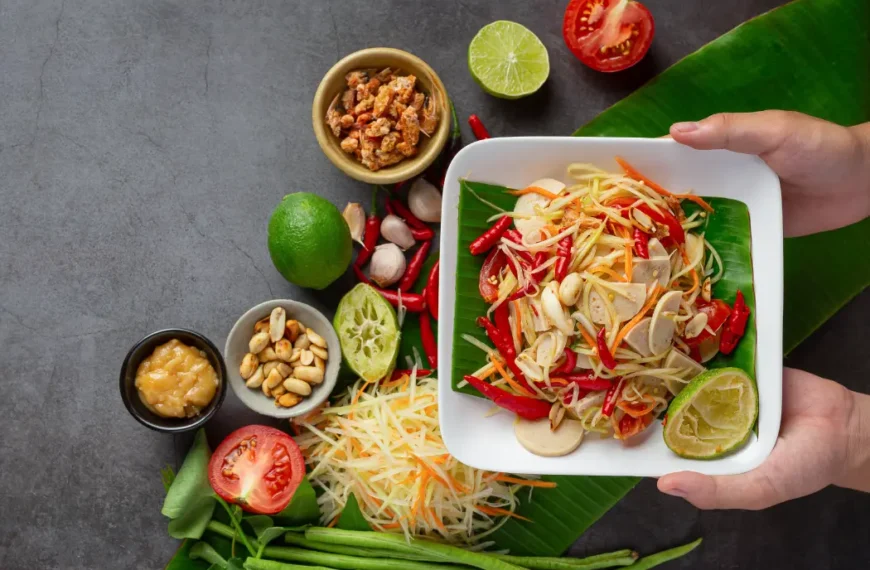 Papaya Salad in Thailandia