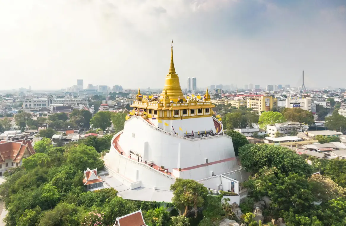 Viaggio In Thailandia - vista su un tempio