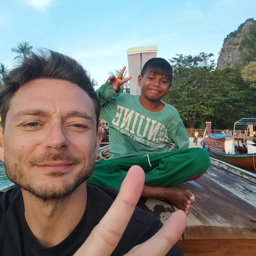 In barca a Krabi