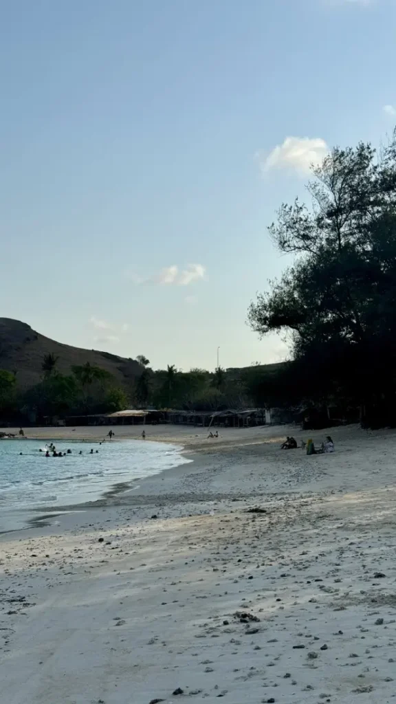 spiaggia di Tanjung a Lombok