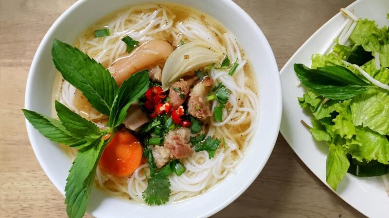 Zuppa tipica thailandese
