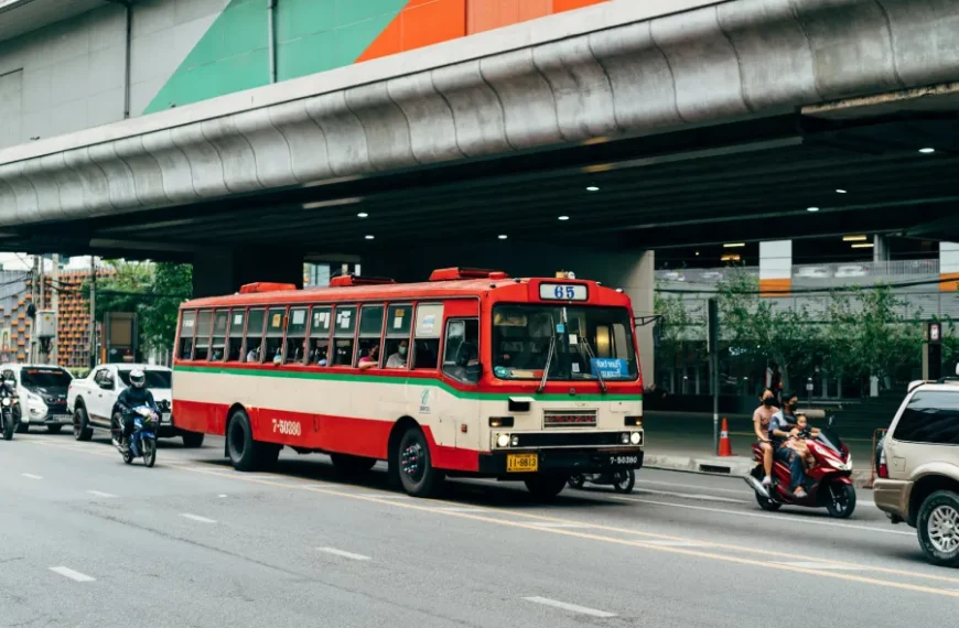 Un autobus in Thailandia