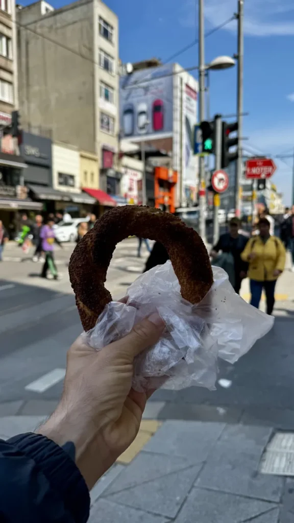 Un simiti a Istanbul