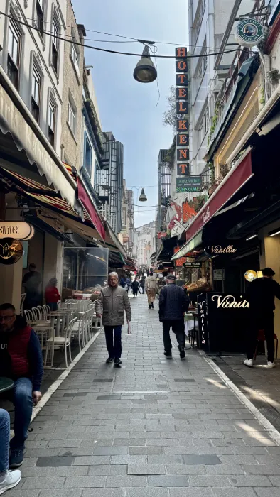 una strada a Istanbul