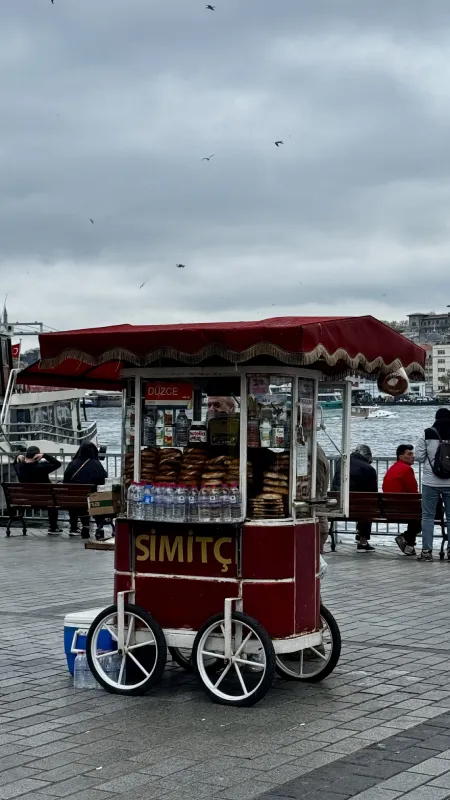 Carretto di Simit Turco