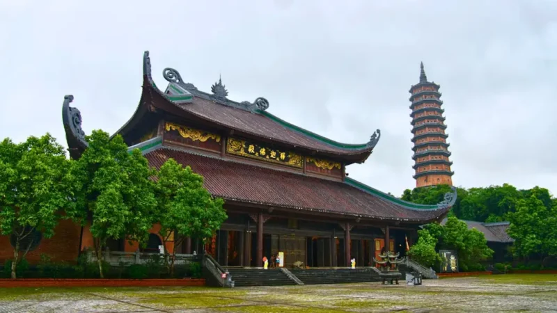 Bai Dinh Pagoda a Ninh Binh in Vietnam