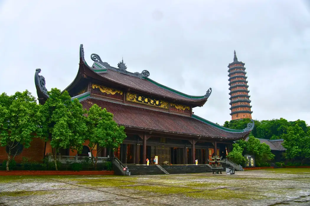 Bai Dinh Pagoda a Ninh Binh in Vietnam