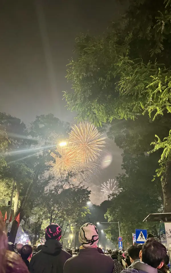 Capodanno in piazza ad Hanoi