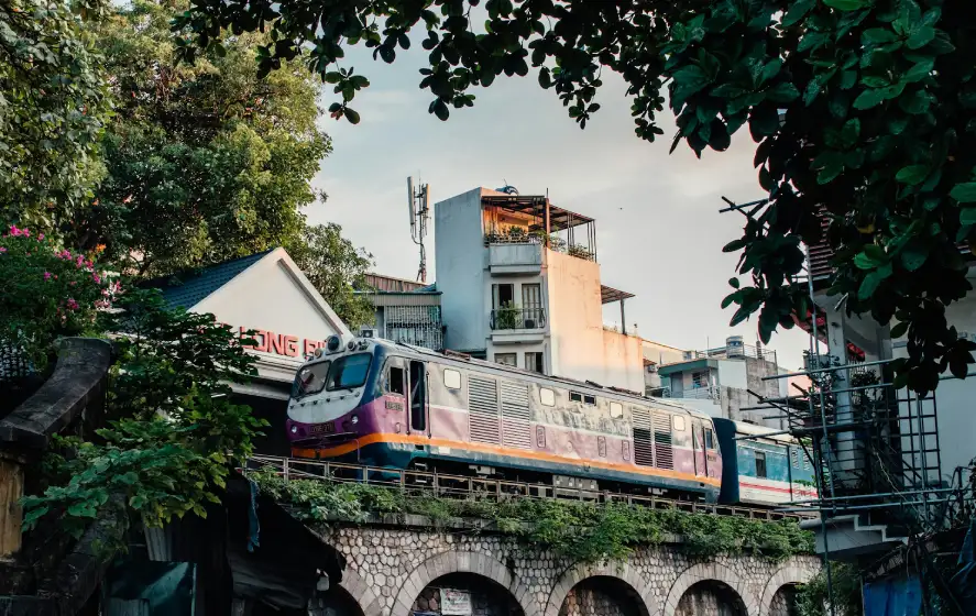 Famoso treno di Hanoi