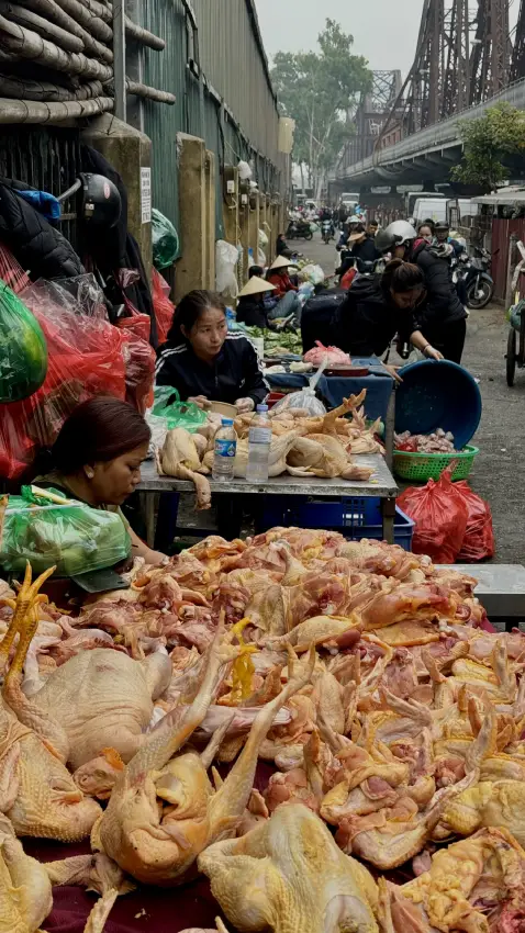 Un mercato In Vietnam