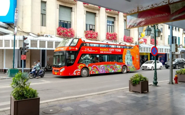 Autobus tour in Vietnam