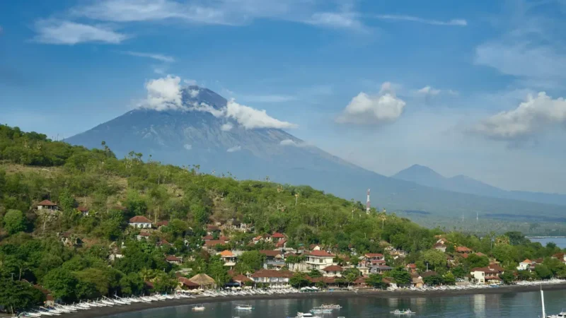 Amed Bali vista sul porto