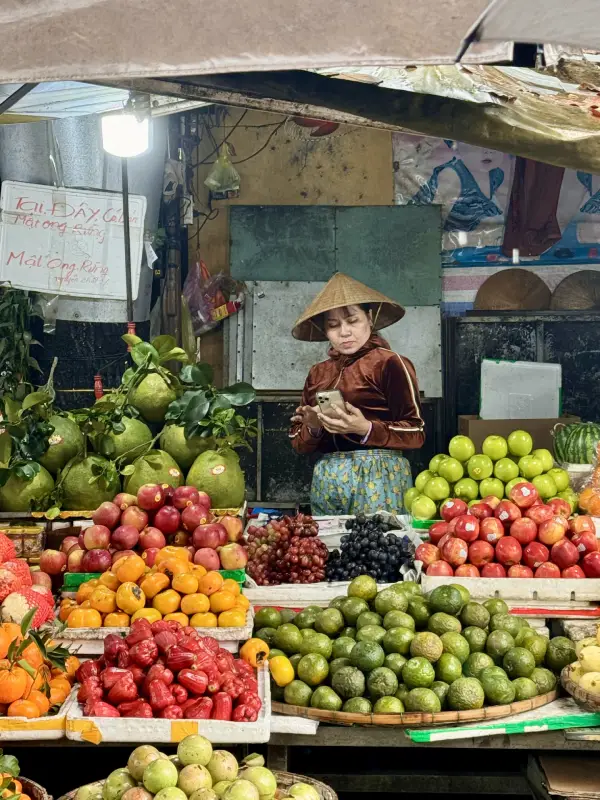 il mercato di frutta