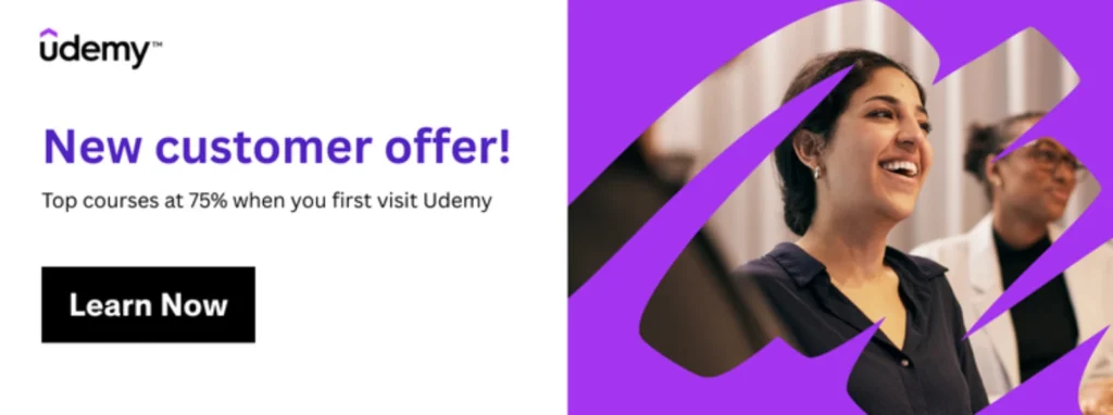 immagine Udemy per affiliazione