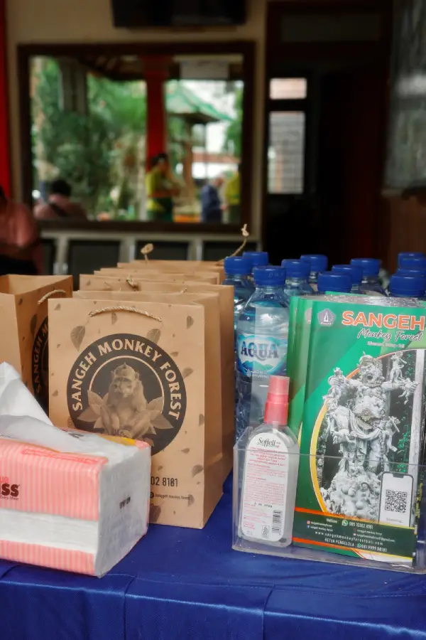 ingresso monkey Sangeh