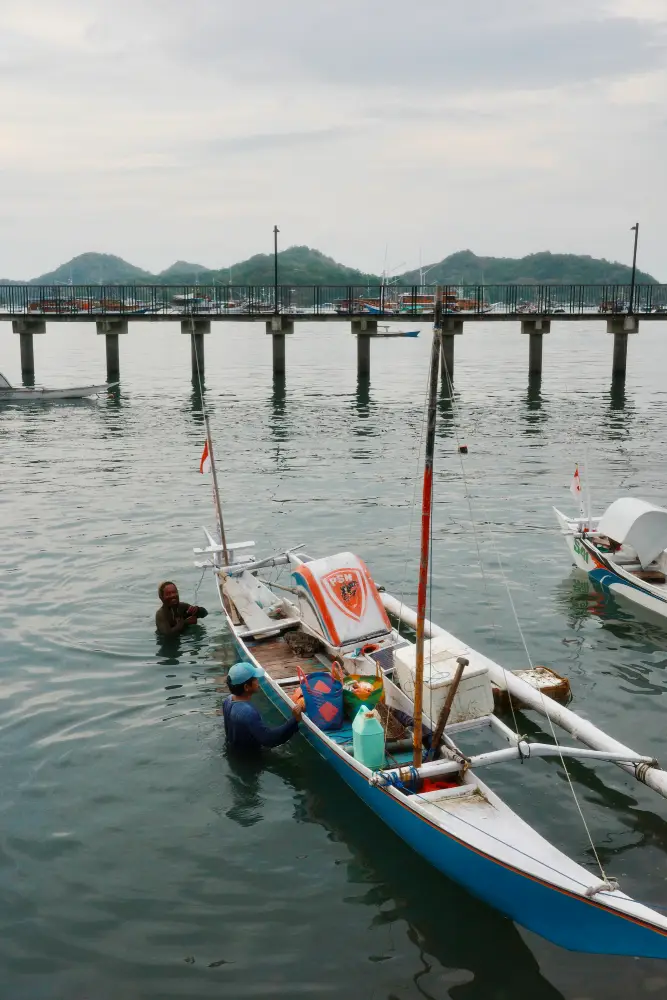 barche a Labuan BAjo