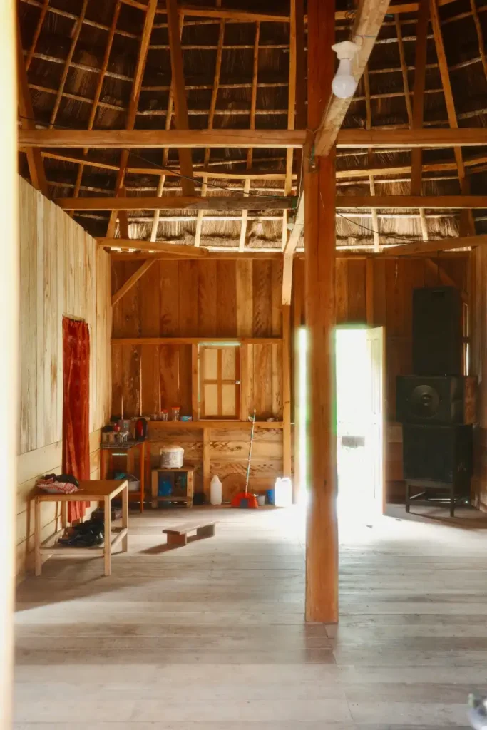 interno di un villaggio