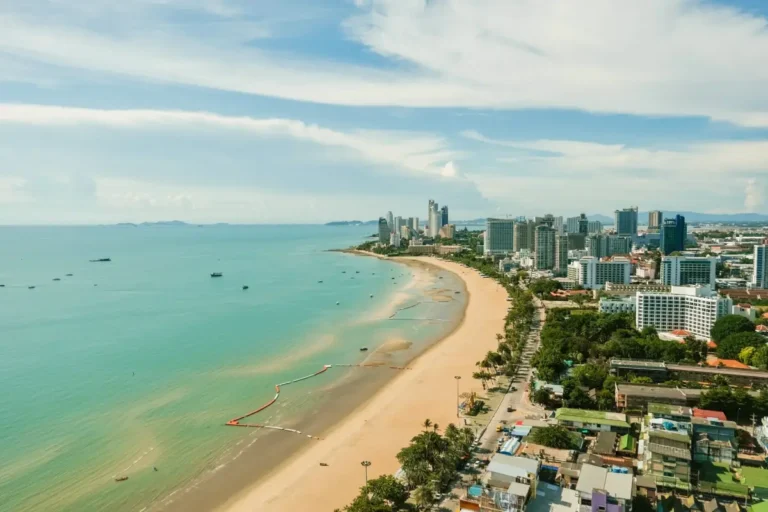 PAttaya city vista dall'alto