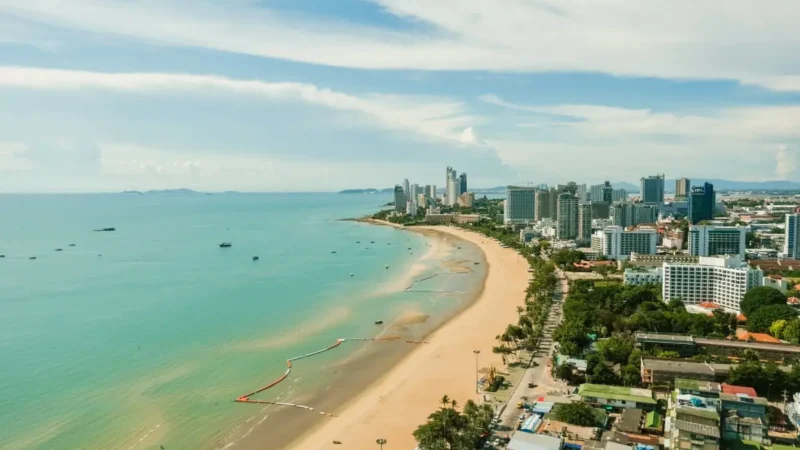PAttaya city vista dall'alto