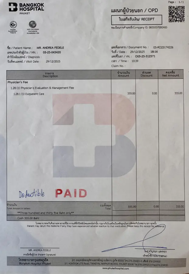 fattura polizza heymondo