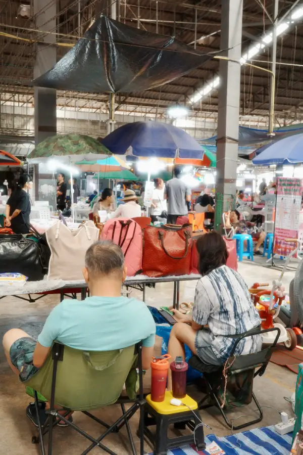 mercato coperto Thailandia