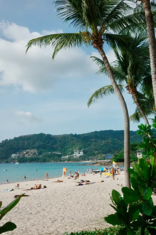spiaggia di Patong Beach phuket