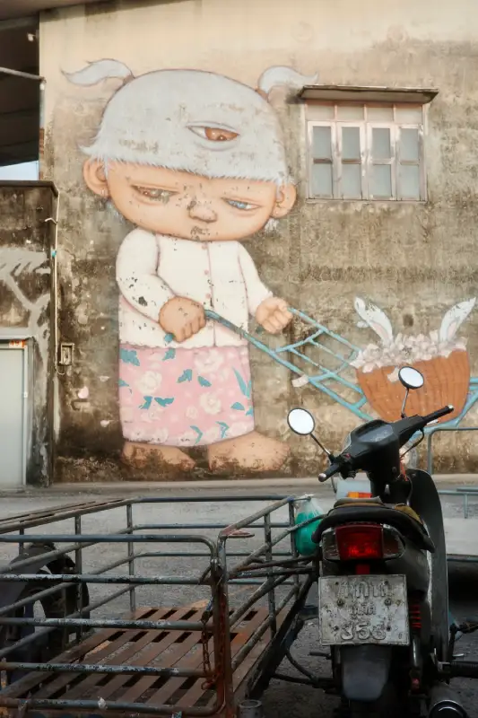 Street art Thailand