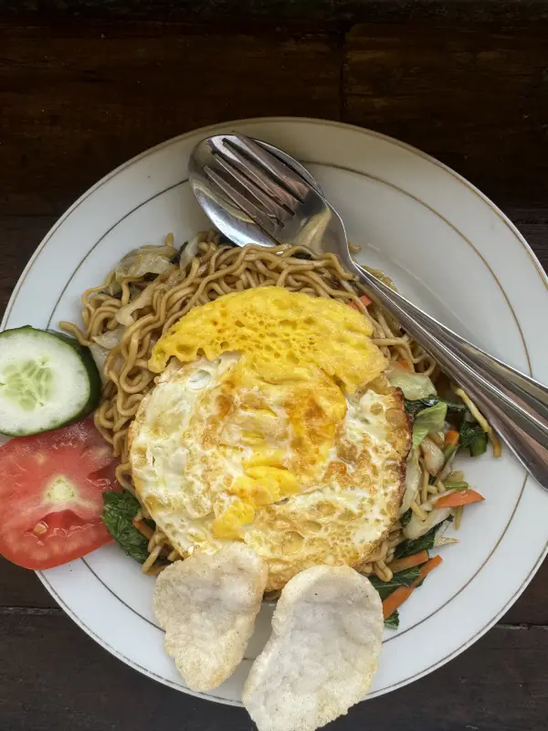 un piatto classico indonesiano