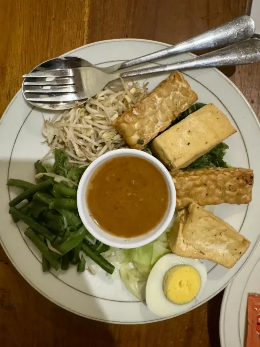 tofu balinese piatto completo a ubud