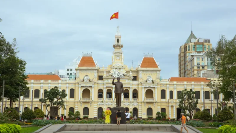 centro di Ho chi Minh City ex Saigon