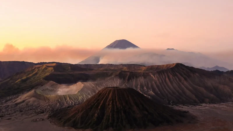 Monte bromo in Indonesia