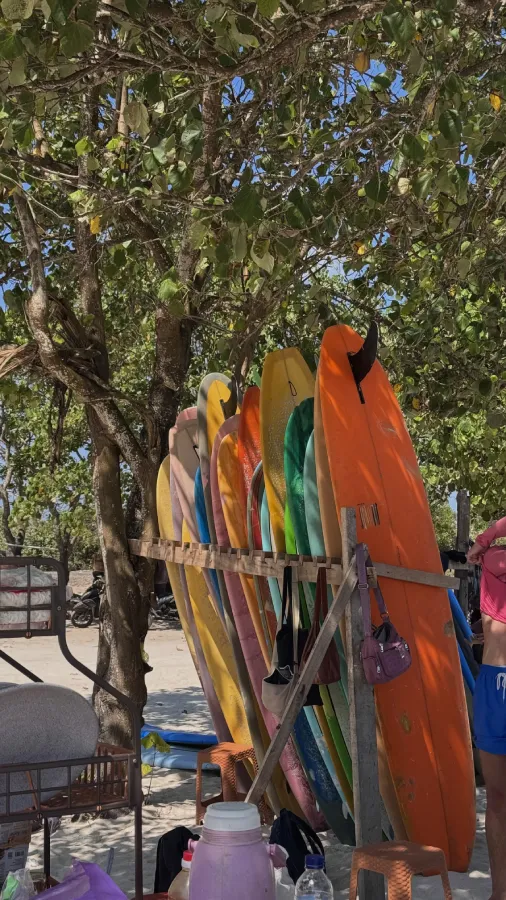 lezioni di surf a Lombok