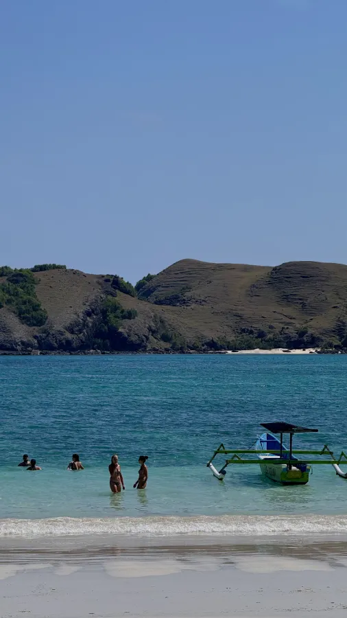 Spiaggia di Tanjung Aan a Lombok 