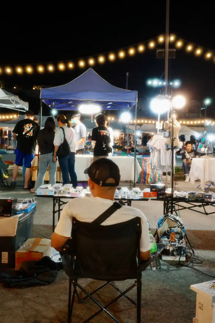 mercato vintage di Chiang Mai