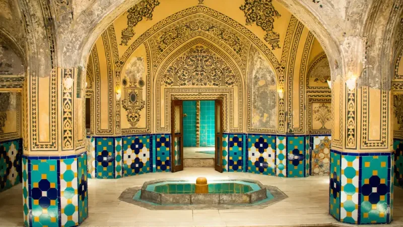 interno di un Turkish Bath