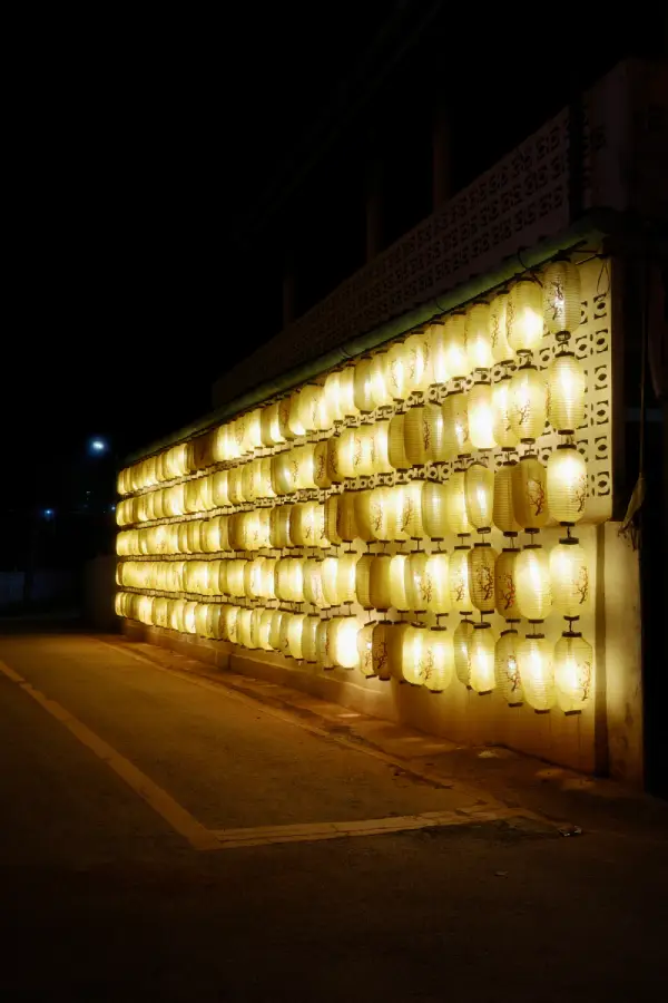 lanterne villaggio cinese
