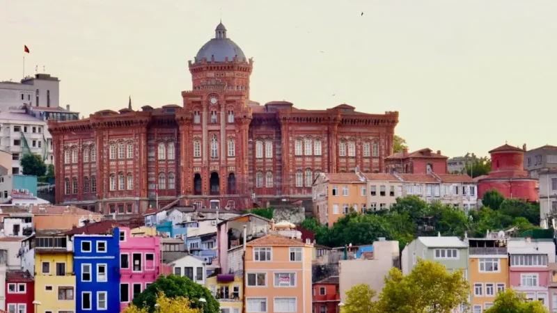 panorama dei quartieri ebraici di Istanbul