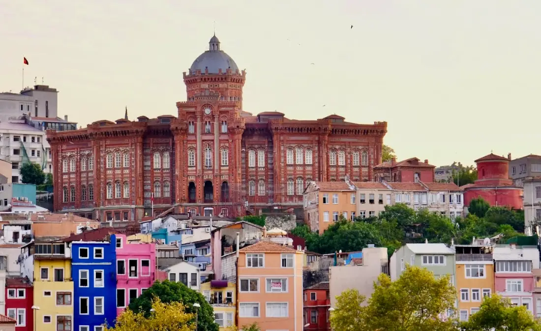 panorama dei quartieri ebraici di Istanbul