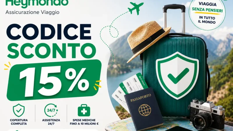 sconto 15 Heymondo
