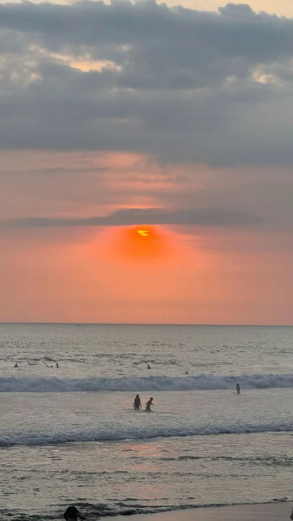 Tramonto Kuta Beach Bali