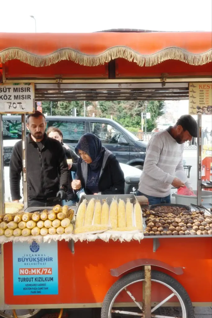 Street food vegetariano a Istanbul