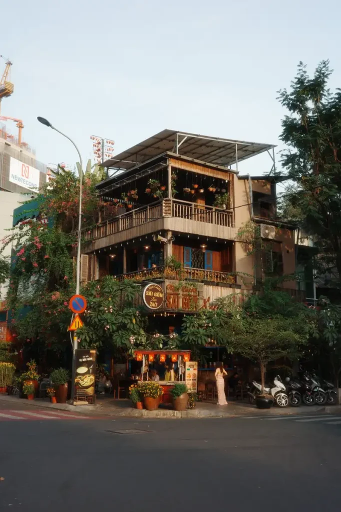 Caffè tradizionale a Saigon