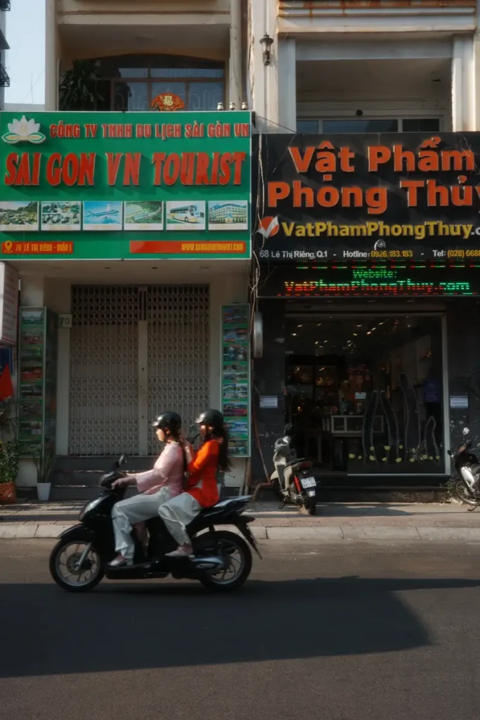 Le strade di Ho Chi Minh City