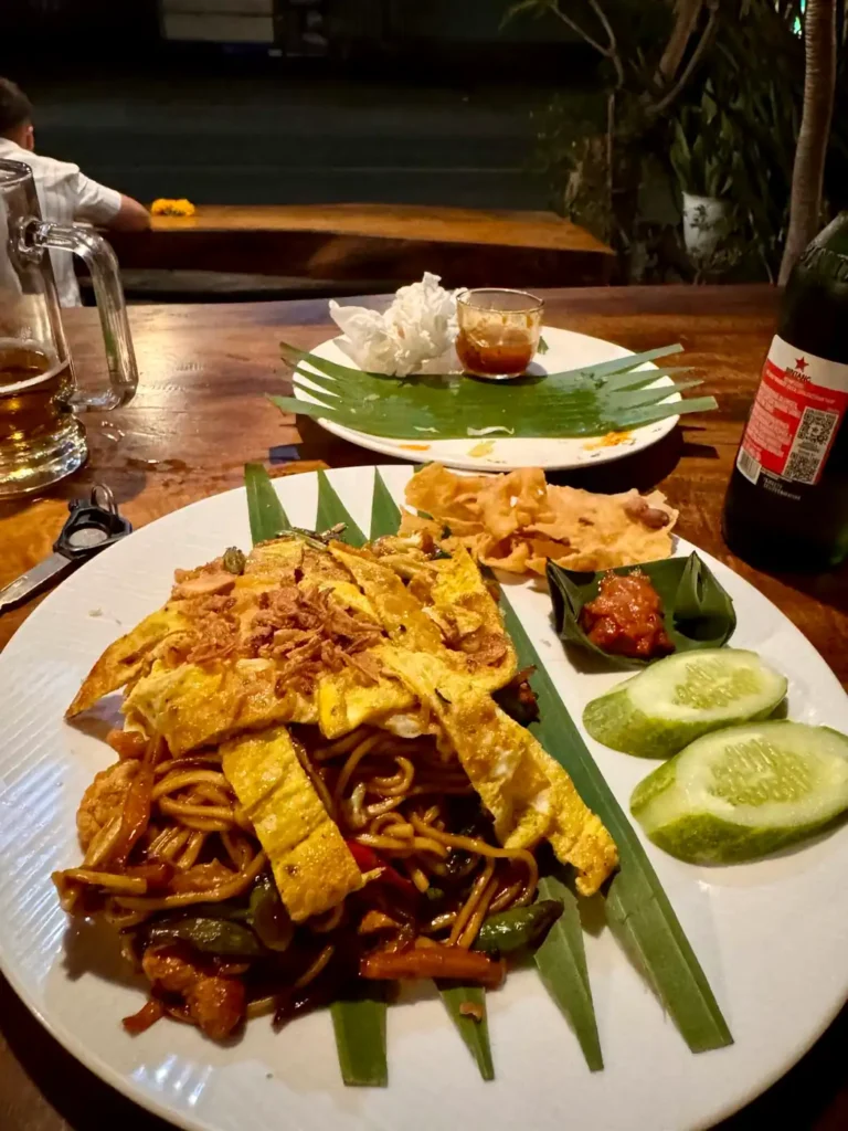 cibo Indonesiano a tavola