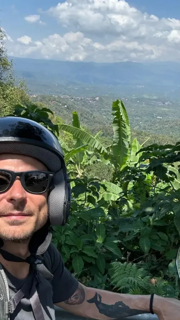 strade di bali in scooter